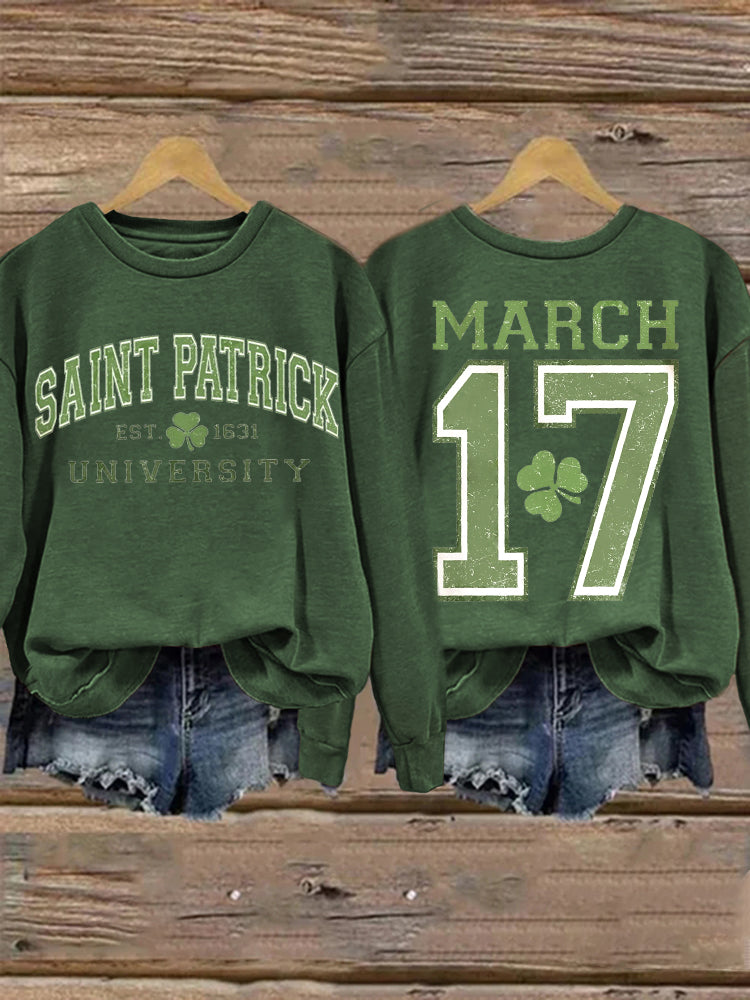 Comstylish St. Patrick's Day Celebration Sweatshirt