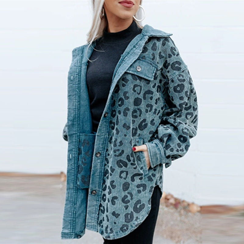 AS | SannesJacket I Bunda se zvířecím potiskem pro ženy