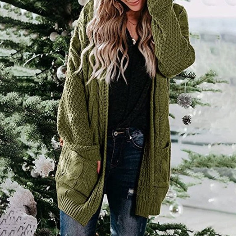 Casual Vintage Long Sleeve Sweater Cardigan elevenforest