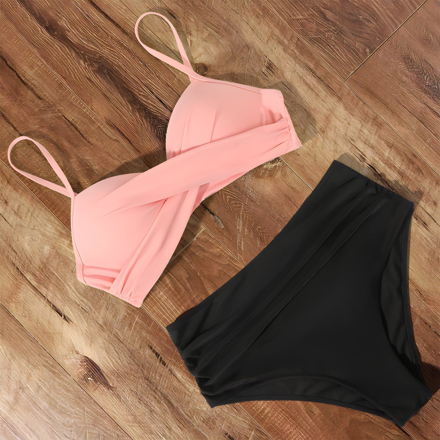 AS | Bikiny s vysokým pasem a twist front topem