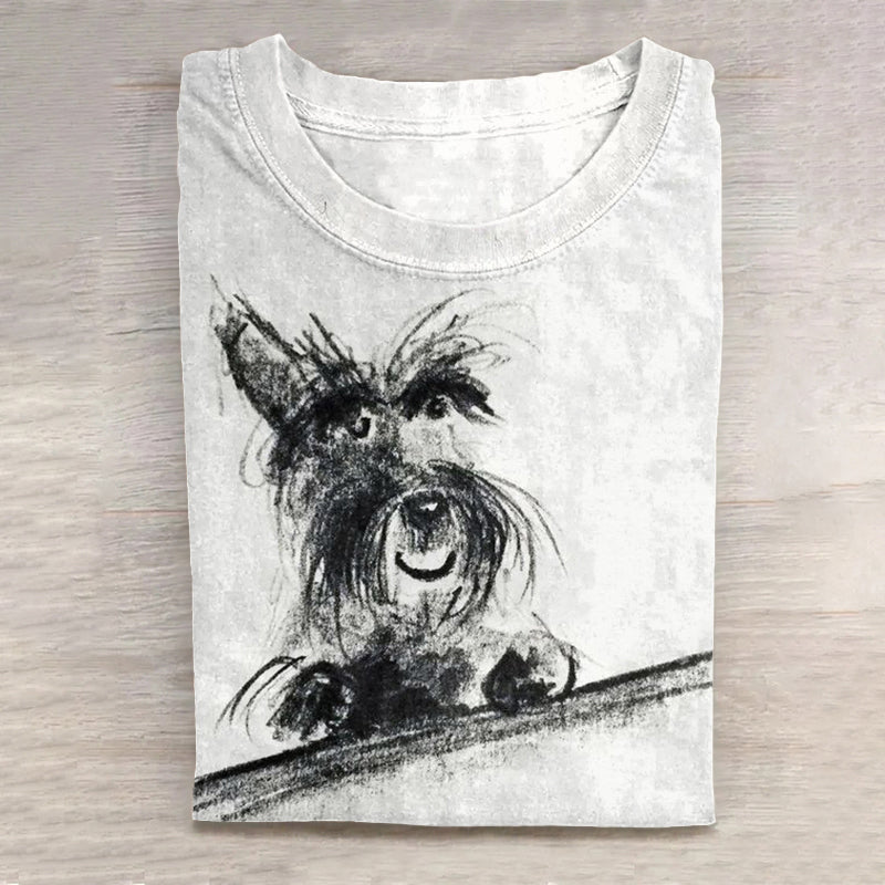 Klasický vintage Tričko