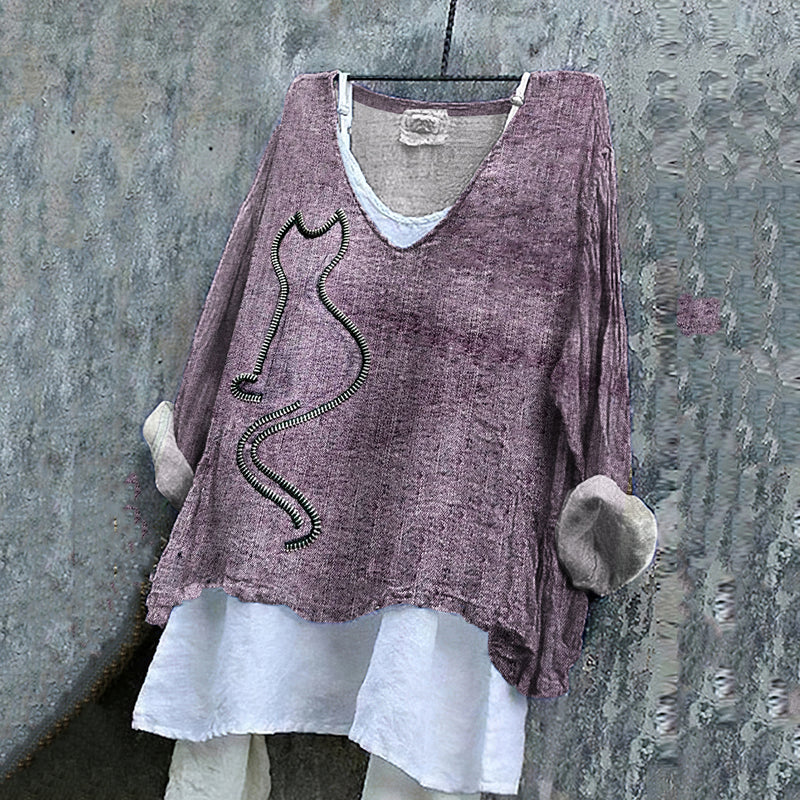 Košile v nadčasovém vintage stylu