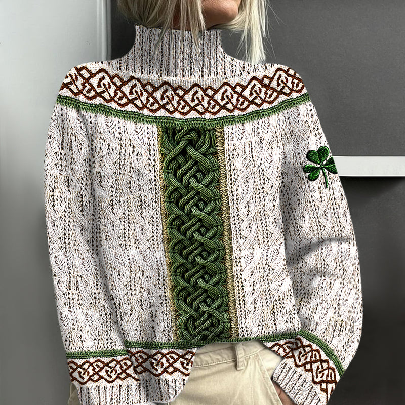 Klasický vintage Svetr