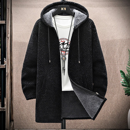 Men's Vintage Knitted Pattern Cardigan Sweater elevenforest