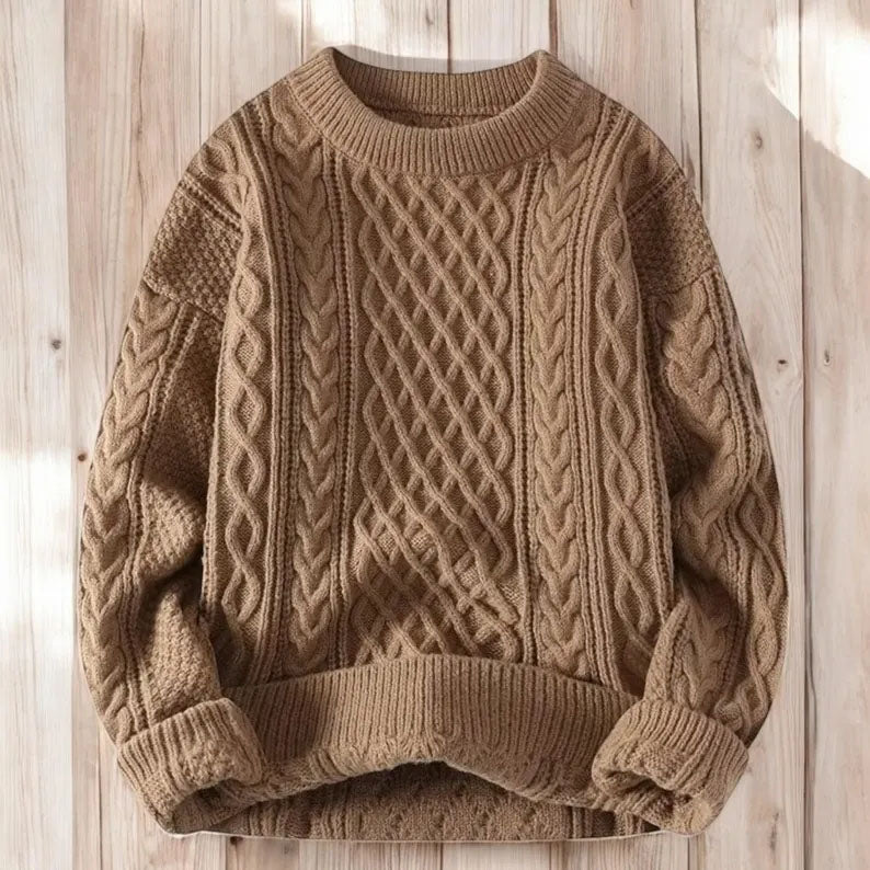 Svetr v nadčasovém vintage stylu