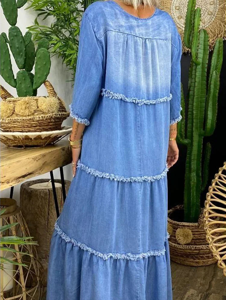 AS | Maxi šaty s výstřihem do V