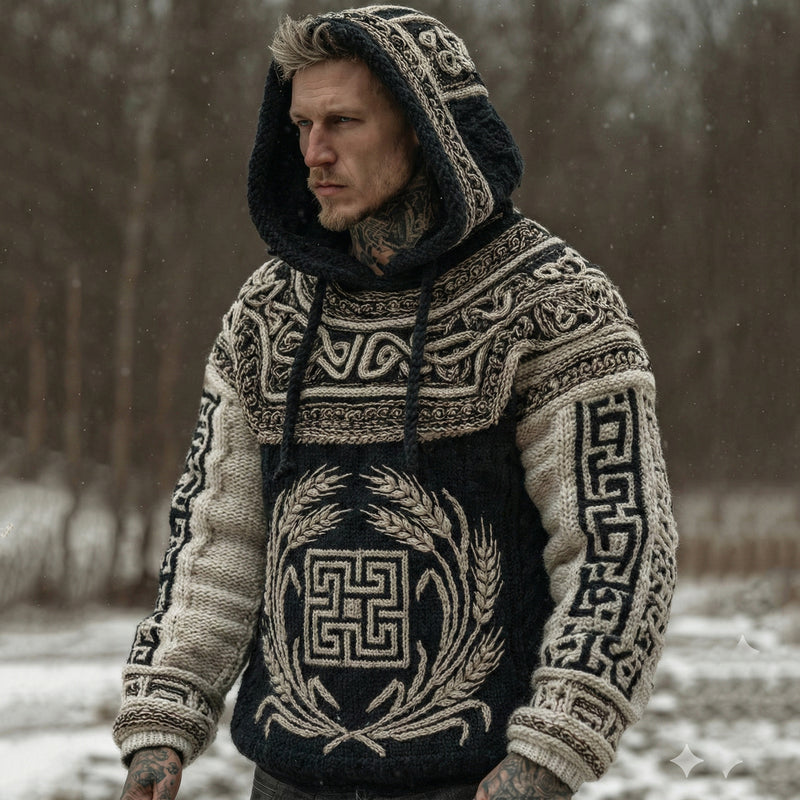 Klasický vintage Svetr