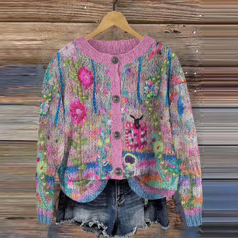 Svetr v nadčasovém vintage stylu