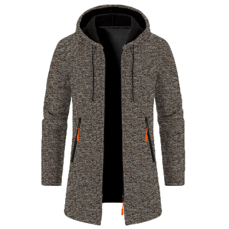 Men's Vintage Knitted Fleece Cardigan Jacket artswardrobe