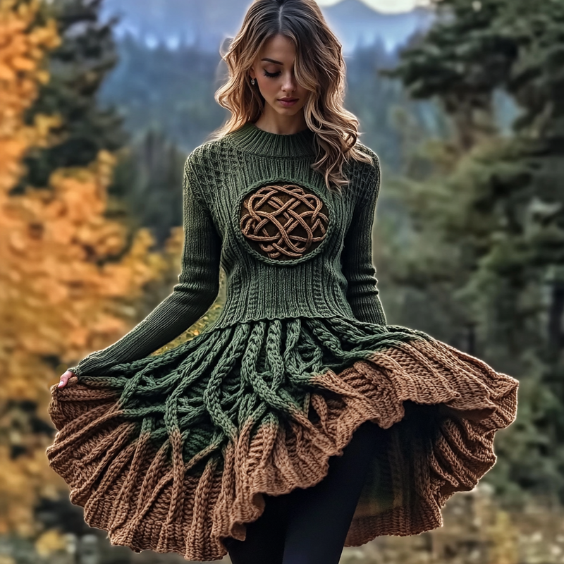 Svetr v nadčasovém vintage stylu