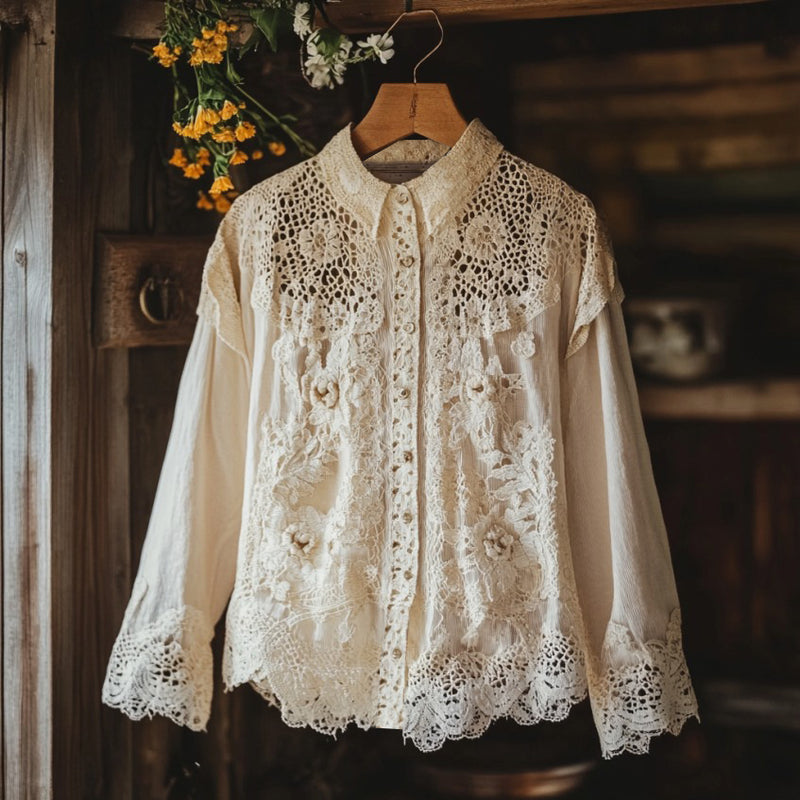 Košile v nadčasovém vintage stylu