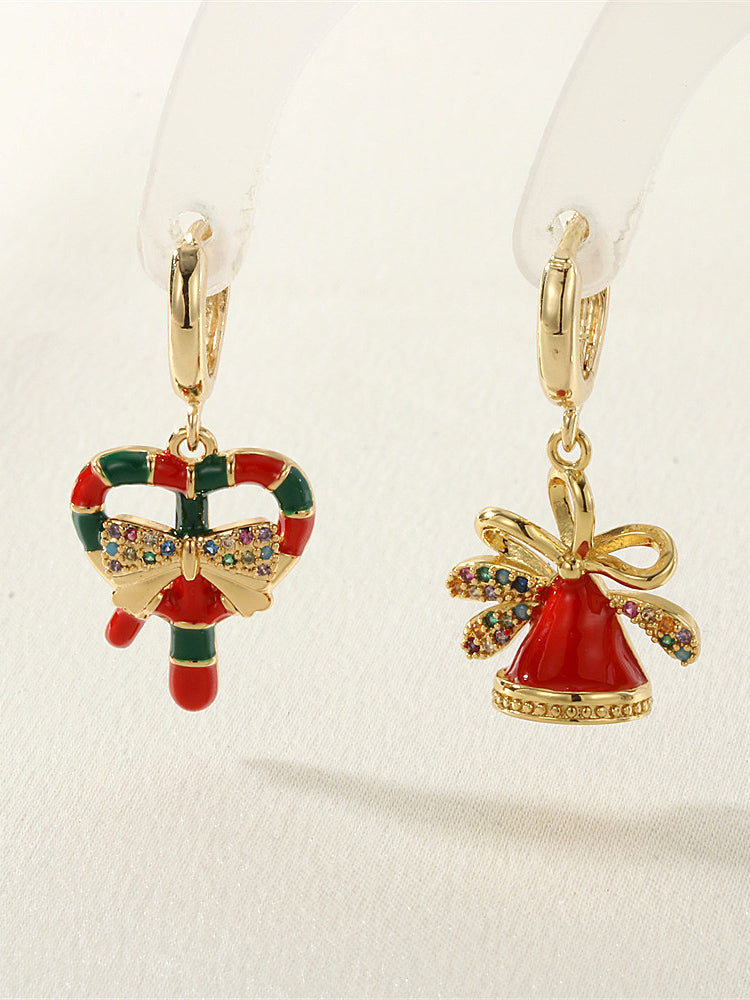 Comstylish Christmas-themed Earrings