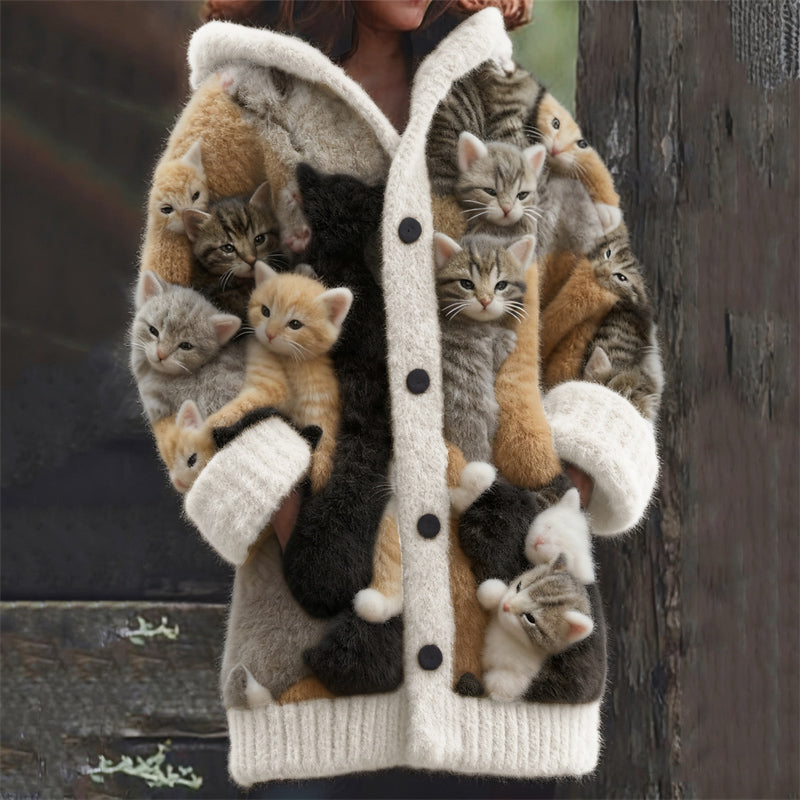 Nadčasový cardigan ve vintage stylu