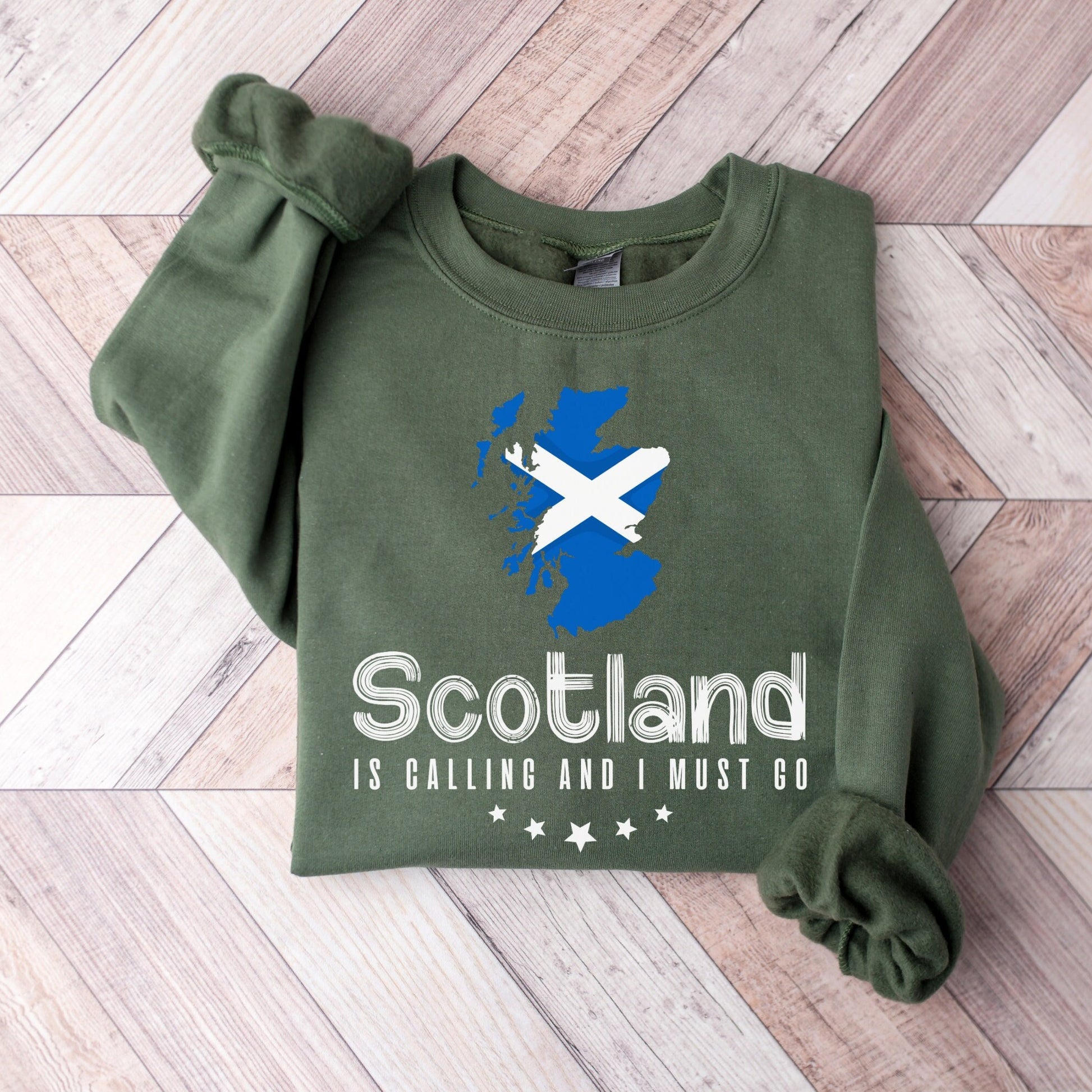Comstylish Scotland Is Calling And I Must Go Sweatshirt