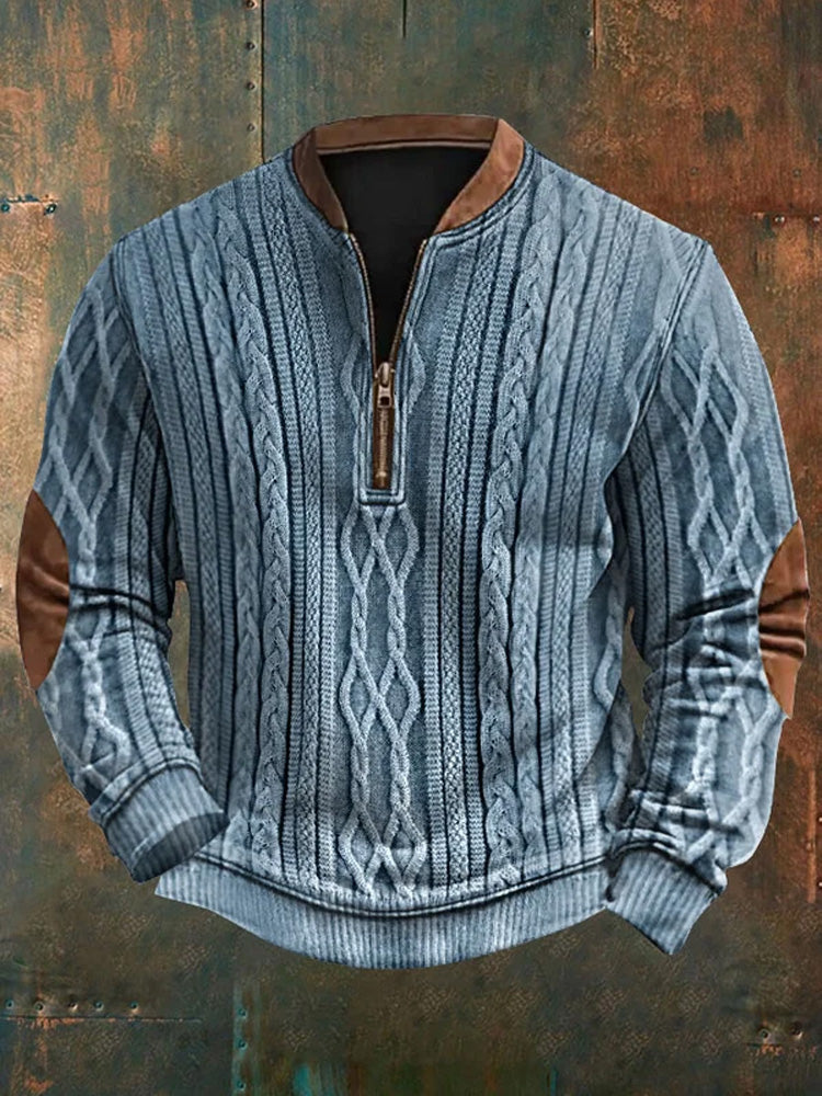 Pulovr v nadčasovém vintage stylu