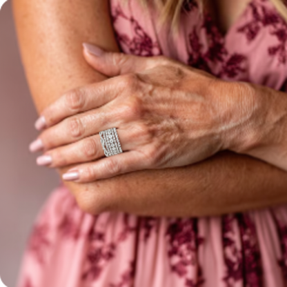 Jemný řemeslný Prsten