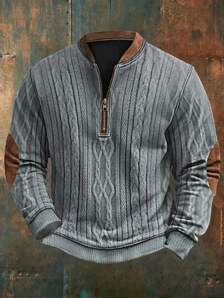 Pulovr v nadčasovém vintage stylu