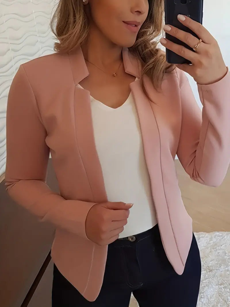 AS | Elegantní jarní sako s dlouhými rukávy