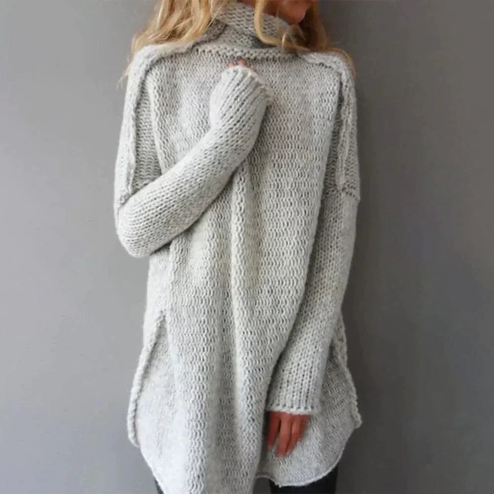 AS | Oversized šedý svetr