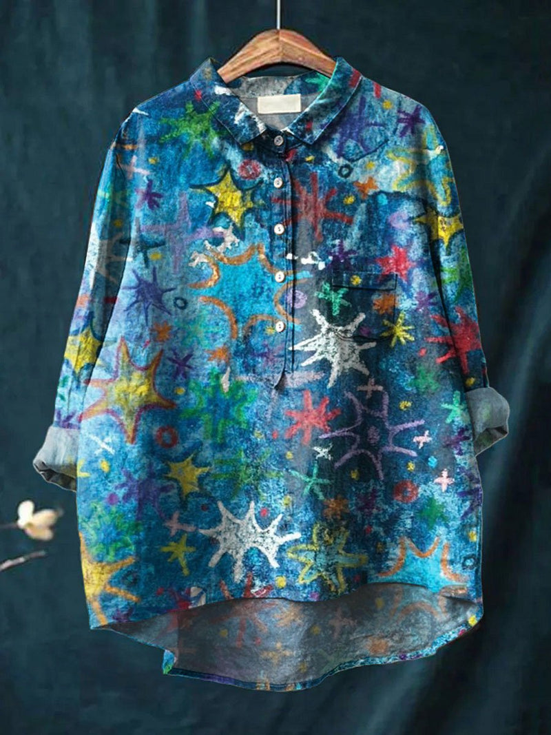 Košile v nadčasovém vintage stylu