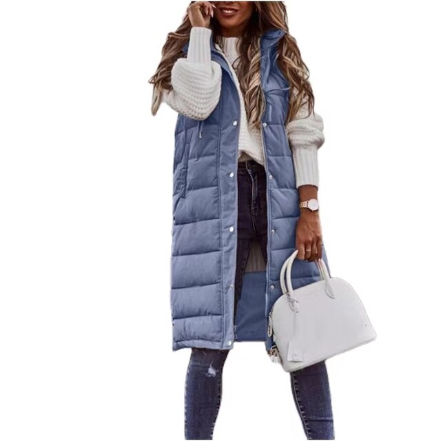 AS | Prošívaná vesta s kapucí Bodywarmer