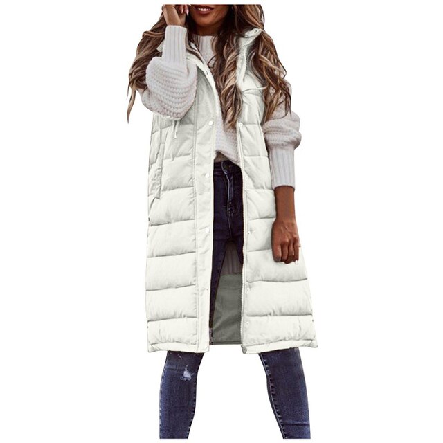 AS | Prošívaná vesta s kapucí Bodywarmer