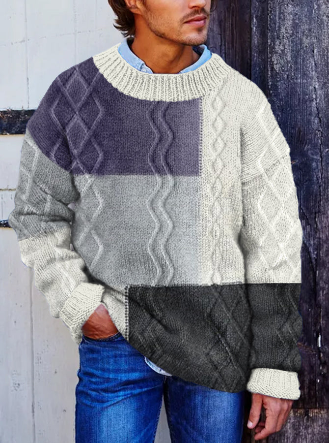 Svetr v nadčasovém vintage stylu