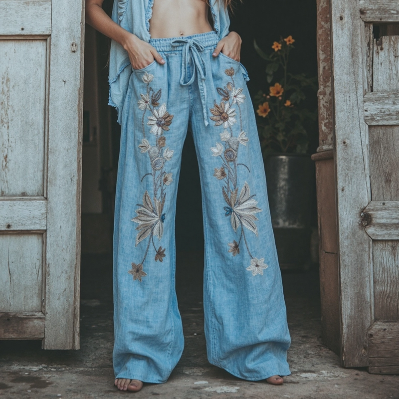 Kalhoty v nadčasovém vintage stylu