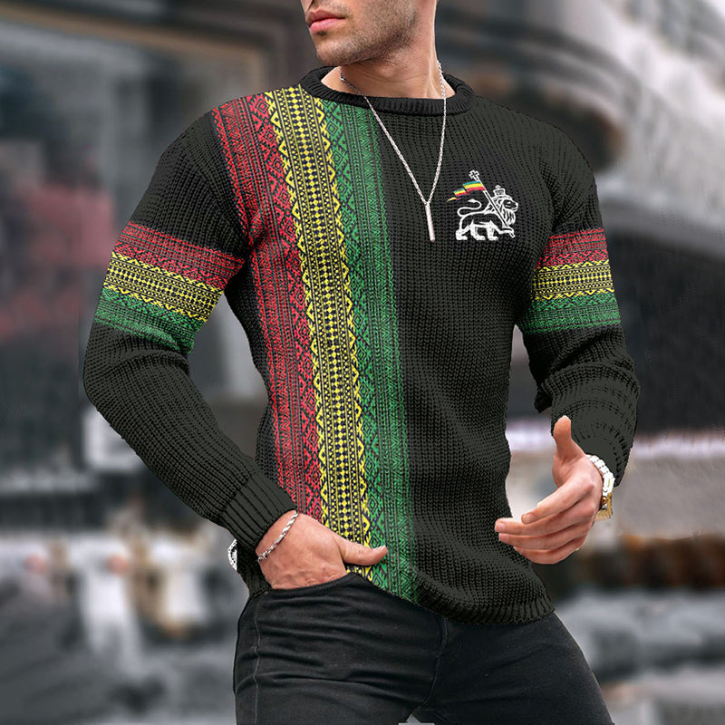 Svetr v nadčasovém vintage stylu