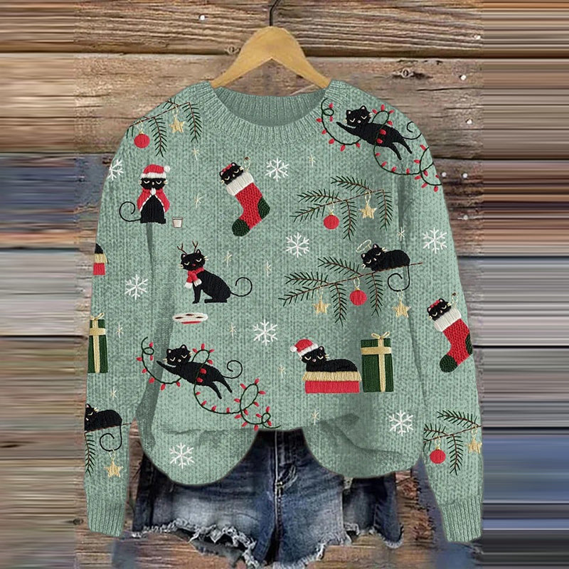 Svetr v nadčasovém vintage stylu
