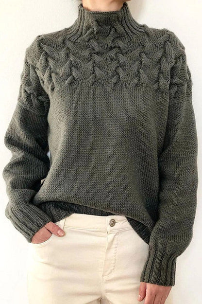 Klasický vintage Svetr