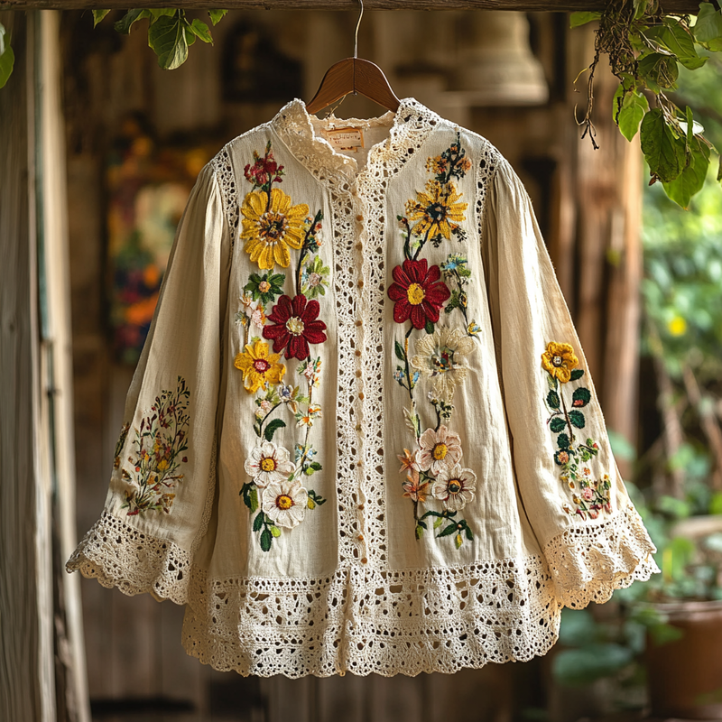 Halenka inspirovaný vintage