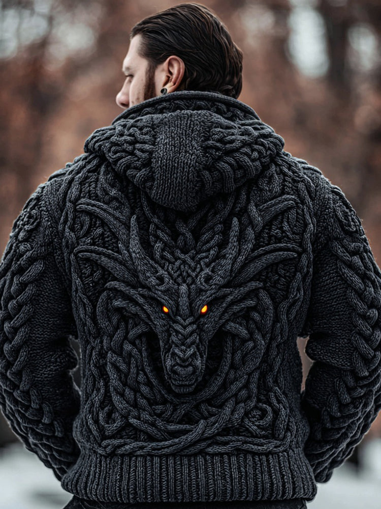 Klasický vintage Kardigan