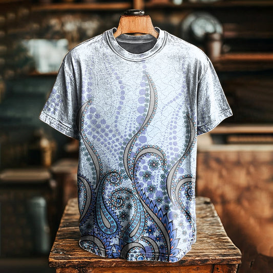 Ethnic Floral Print T-Shirt