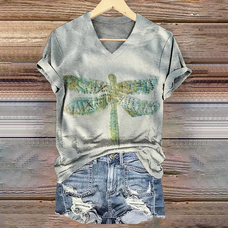 Klasický vintage Tričko