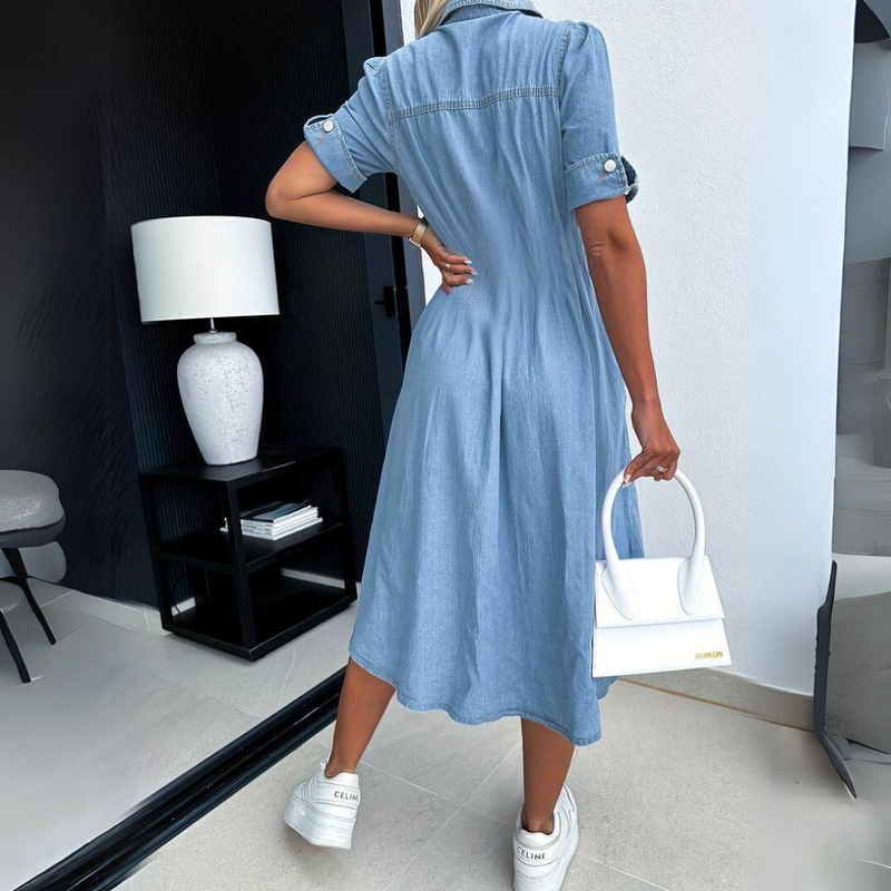 AS | Elegantní vintage letní midi šaty