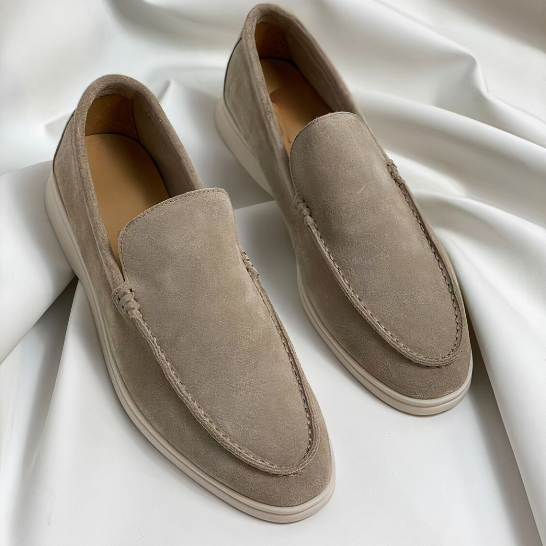 AS | Pánská ležérní obuv Suede Loafer Slip On
