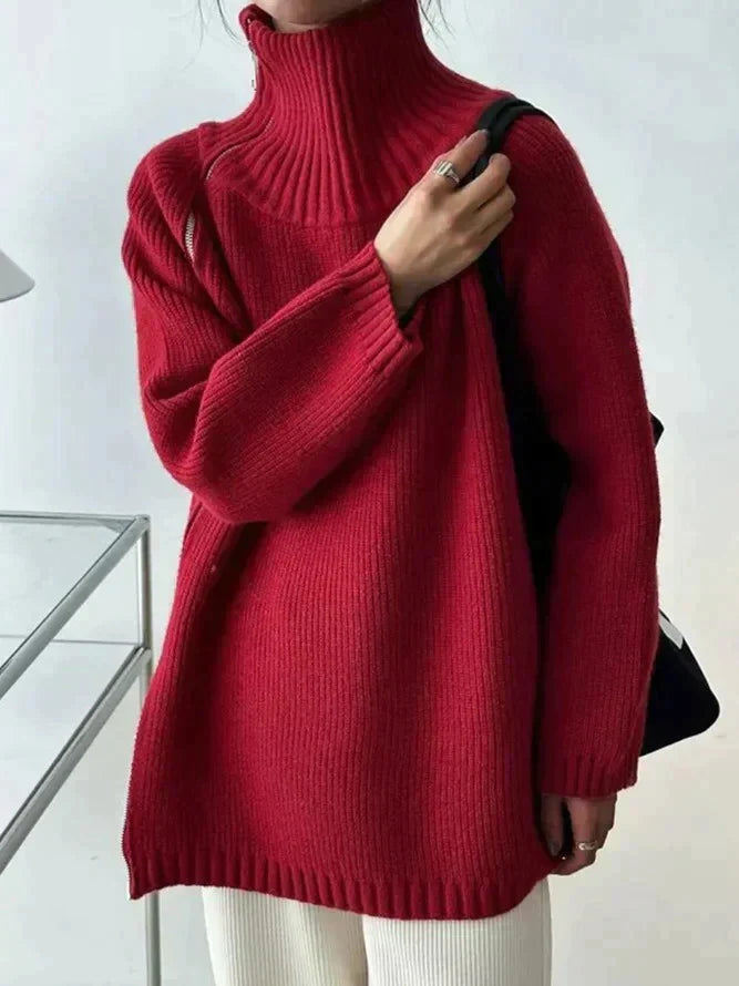 Svetr v nadčasovém vintage stylu