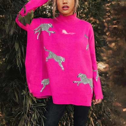 Fernanda® | Leopard print sweater