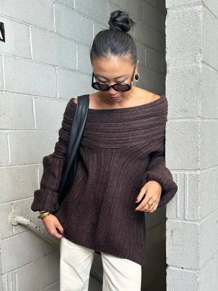 Svetr v nadčasovém vintage stylu