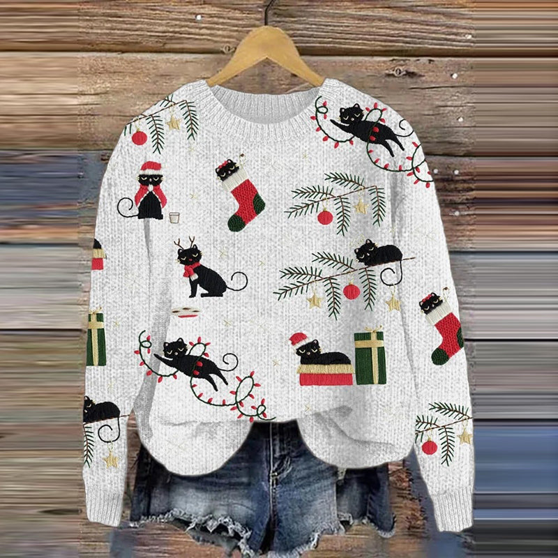 Svetr v nadčasovém vintage stylu