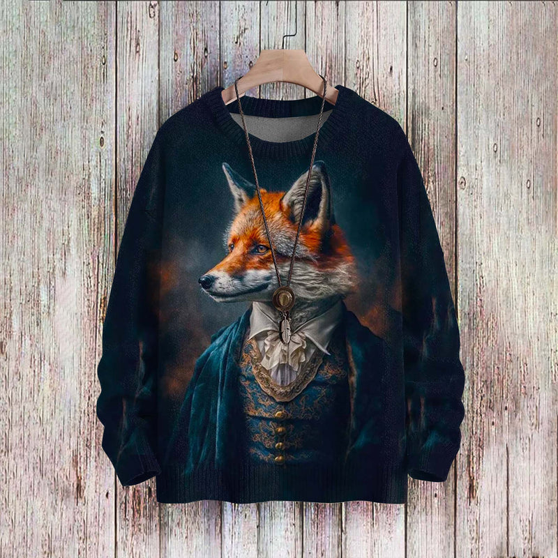 Klasický vintage Svetr
