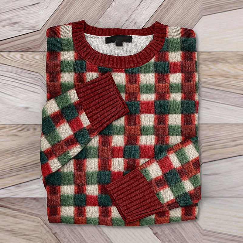 Klasický vintage Svetr