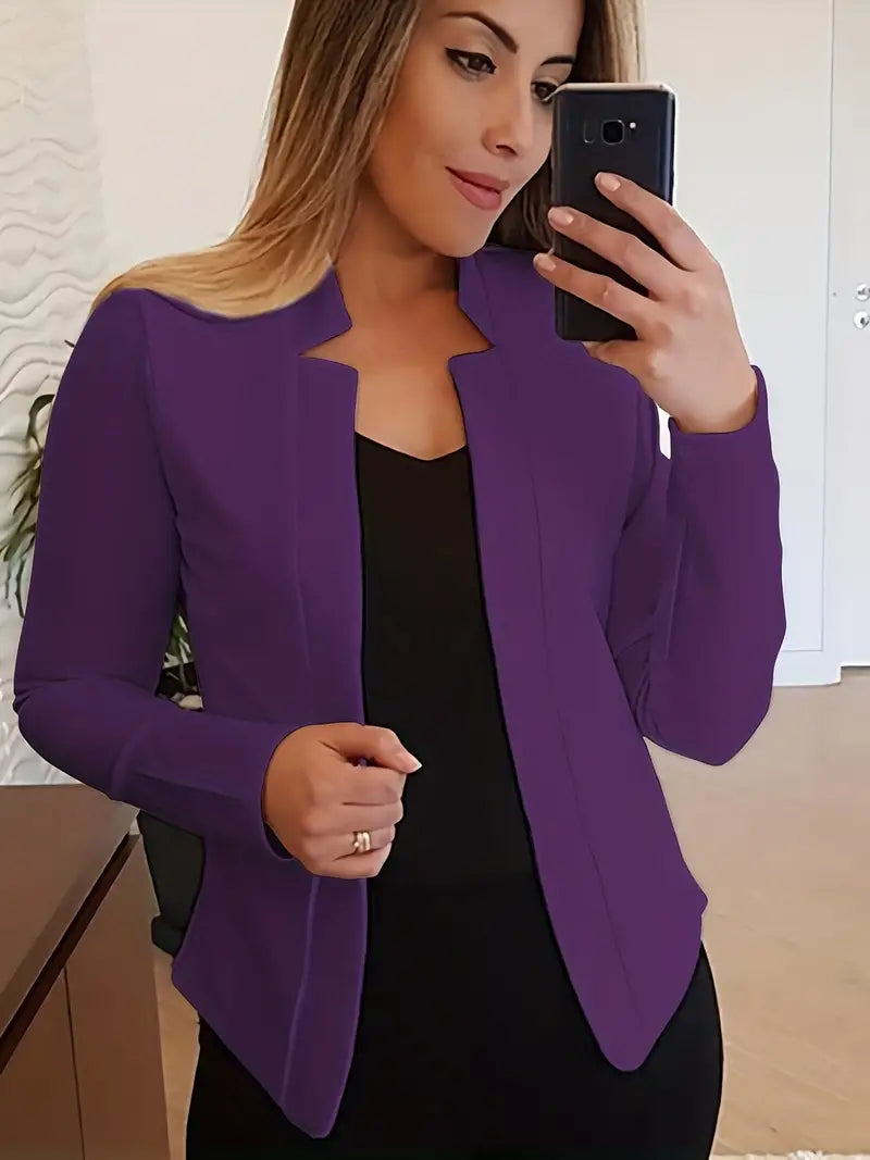 AS | Elegantní jarní sako s dlouhými rukávy