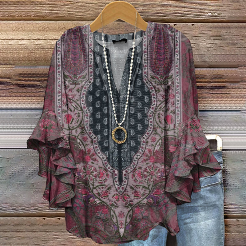 Top inspirovaný vintage