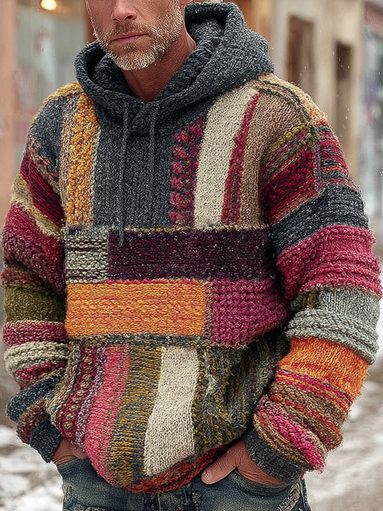 Svetr v nadčasovém vintage stylu