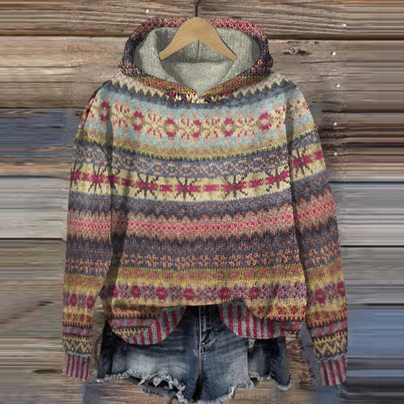 Nadčasový svetr ve vintage stylu