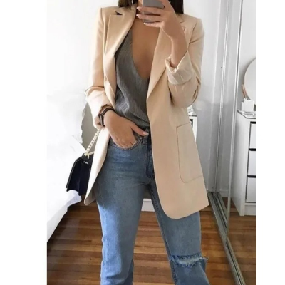 AS | Stylové dámské sako s kapsami