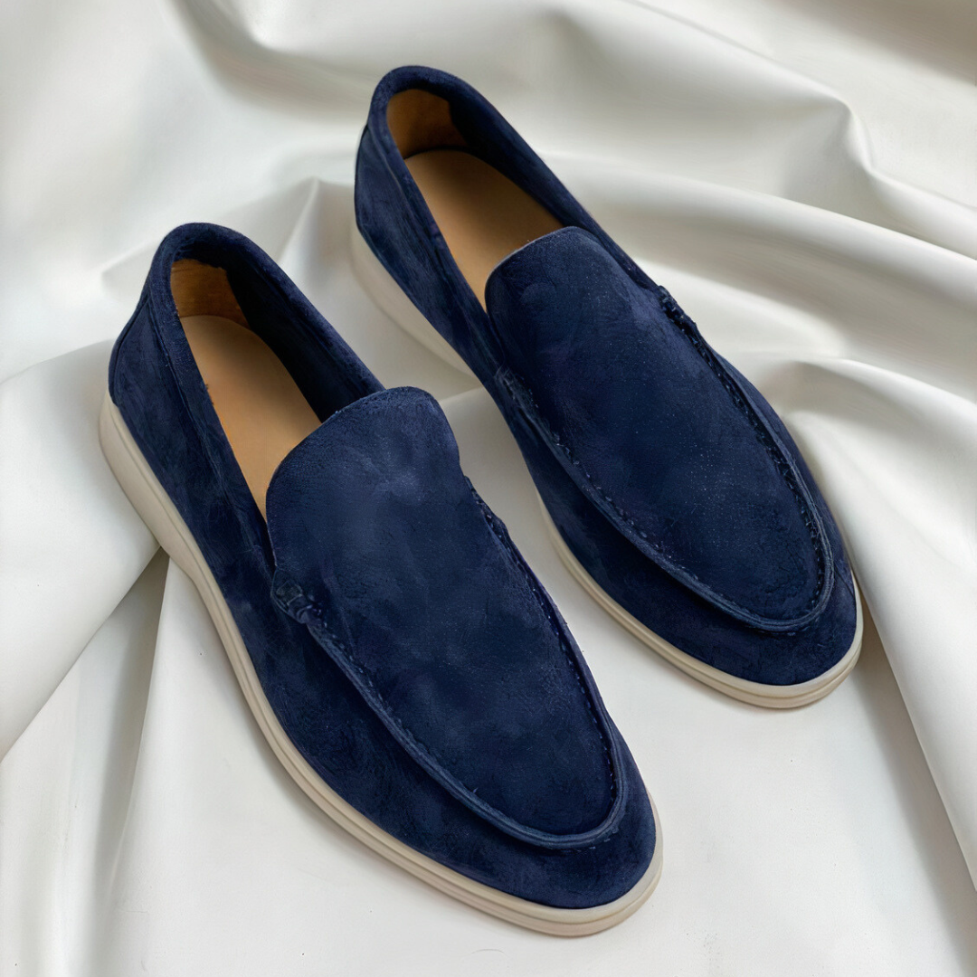 AS | Pánská ležérní obuv Suede Loafer Slip On