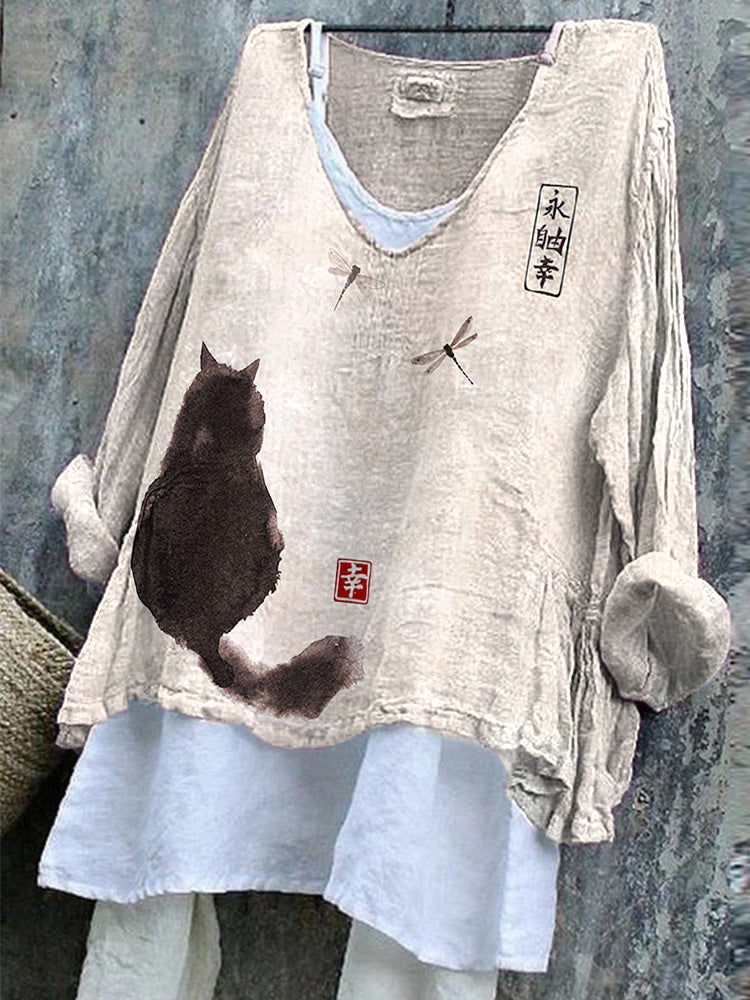 Košile v nadčasovém vintage stylu
